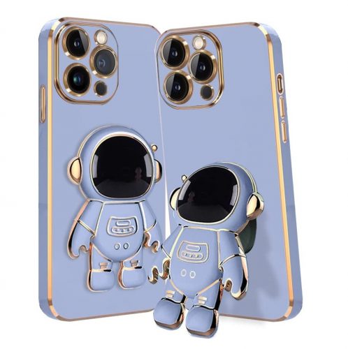 Husa Xiaomi Redmi NOTE 12 4G, Astronaut Case, protectie camera, functie stand expunere, albastra