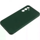 Husa Samsung Galaxy S23 FE, Matt TPU, silicon moale, verde forest