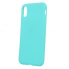 Husa Apple iPhone X/XS Matt TPU, silicon moale, verde mint