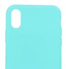 Husa Apple iPhone X/XS Matt TPU, silicon moale, verde mint