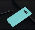 Husa Samsung Galaxy S8 Matt TPU, silicon moale, turcoaz