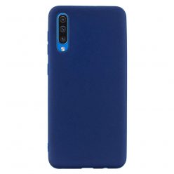   Husa Samsung Galaxy A50/A30s, Matt TPU, silicon moale, albastru inchis
