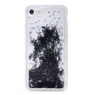 Husa de protectie pentru Samsung Galaxy S10e, lichid si litere, neagra