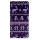 Husa Trendy Book pentru Apple iPhone 11 Pro, Christmas Edition, albastra