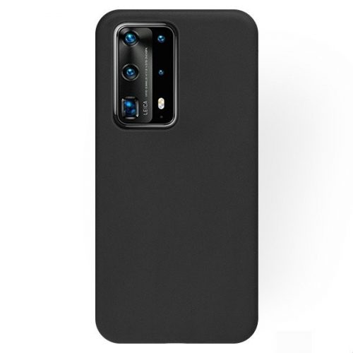 Husa Huawei P40 Matt TPU, silicon moale, negru