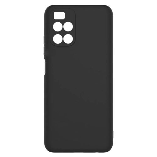 Husa Xiaomi Redmi 10, Matt TPU, silicon moale, protectie camere, negru