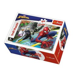 Mini puzzle Trefl Spiderman, 54 piese, model 2