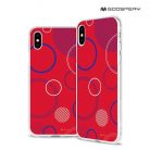 Husa de protectie Da Vinci Jelly Case pentru Apple iPhone X/XS, rosie