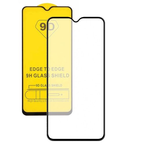 Folie de sticla Full Glue 9D pentru Samsung Galaxy A20e, margini negre