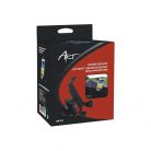 Suport auto cu ventuza ART AX-14, prindere tip Y, pentru telefoane, GPS, MP3/MP4, negru