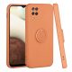 Husa protectie Finger Ring pentru Samsung Galaxy A22 4G, orange