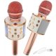 Microfon Karaoke WS858, rose gold