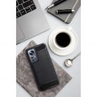 Husa protectie Xiaomi Redmi 10, Carbon Stripe, neagra