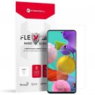 Folie Samsung Galaxy A51, Flexible Nano Glass, hibrid sticla + plastic, antibacteriana