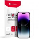 Folie Apple iPhone 11 Pro/iPhone XS/iPhone X, Flexible Nano Glass, hibrid sticla + plastic, antibacteriana