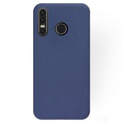 Husa Huawei P30 Lite Matt TPU, silicon moale, albastru