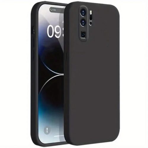 Husa Huawei P30 Pro Matt TPU, silicon moale, negru