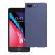 Husa Apple iPhone 7 Plus / 8 Plus, Matt TPU, silicon moale, albastru inchis inchis