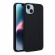 Husa Apple iPhone 14 Plus, Matt TPU, silicon moale, neagra