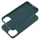 Husa Apple iPhone 14 Plus, Matt TPU, silicon moale, verde inchis