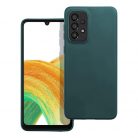 Husa Samsung Galaxy A33 5G, Matt TPU, silicon moale, verde inchis