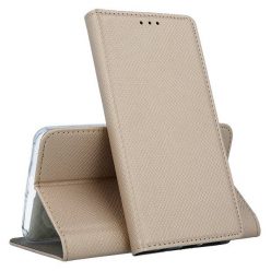   Husa Samsung Galaxy S23 Plus, Smart Magnet Case, inchidere magnetica, aurie