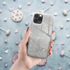 Husa protectie Samsung Galaxy A54 5G, Luxury Glitter, argintie