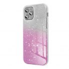 Husa protectie Samsung Galaxy A54 5G, Gradient Luxury Glitter, argintiu/roz