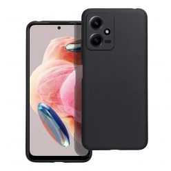   Husa Xiaomi Redmi Note 12 5G, Matt TPU, silicon moale, neagra