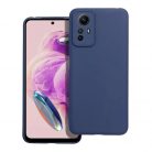 Husa Xiaomi Redmi Note 12S, Matt TPU, silicon moale, albastru inchis