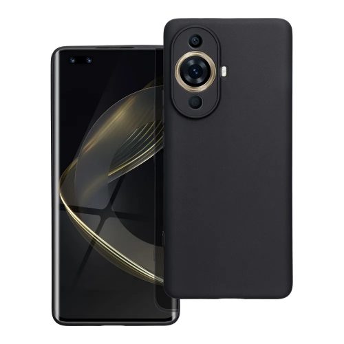 Husa Huawei Nova Y11 Pro, Matt TPU, silicon moale, negru