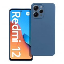   Husa Xiaomi Redmi 12 4G/5G, Matt TPU, silicon moale, albastra