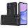 Husa protectie Samsung Galaxy A25 5G, Armor Case, hibrid (TPU + Plastic), neagra