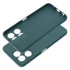 Husa protectie Honor X6a, Matt TPU, silicon moale, verde inchis