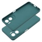 Husa protectie Honor 90 Lite, Matt TPU, silicon moale, verde inchis