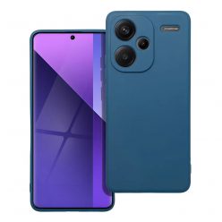   Husa Xiaomi Redmi Note 13 Pro+ 5G, Matt TPU, silicon moale, albastra