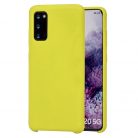 Husa protectie MySafe Silic pentru Apple iPhone XR, catifea in interior, galben