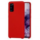 Husa protectie MySafe Silic pentru Apple iPhone 11 Pro, catifea in interior, rosu