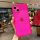 Husa Apple iPhone 12 Mini, Mysafe Neo, protectie camere, pink neon