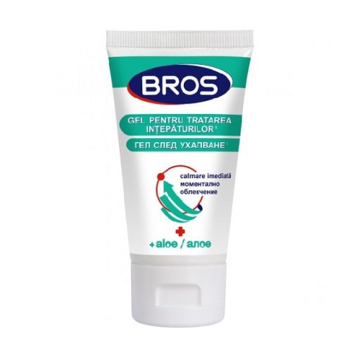 Gel pentru tratarea intepaturilor Bros, calmare rapida cu Aloe, 40 ml