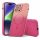 Husa Apple iPhone 11 Pro, Magsafe Ombre Silicone, geam protectie camere, roz