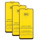 Set 3 bucati - folie sticla Samsung Galaxy A31 / A32 4G / A22 4G, Full Glue 9D, margini negre