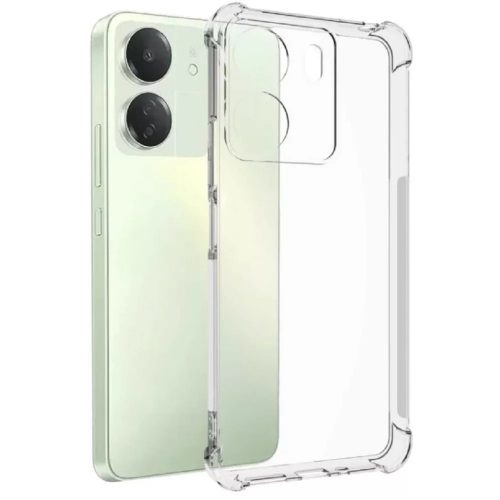 Husa Xiaomi Redmi 13C 4G / Poco C65, TPU transparent, intarituri in colturi, grosime 1,5 mm