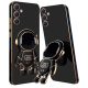 Husa Samsung Galaxy S23 FE, Astronaut Case, protectie camera, functie stand expunere, neagra