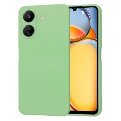   Husa Xiaomi Redmi 13C 4G / Poco C65, Matt TPU, silicon moale, verde olive