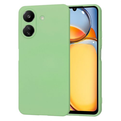 Husa Xiaomi Redmi 13C 4G / Poco C65, Matt TPU, silicon moale, verde olive