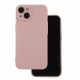 Husa Apple iPhone 11, Matt TPU, silicon moale, protectie camere, roz pal