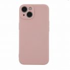 Husa Apple iPhone 11, Matt TPU, silicon moale, protectie camere, roz pal