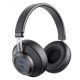 Casti wireless over-ear iSEN HL1, Bluetooth v5.0, microfon, USB Type-C, negre