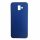 Husa protectie Samsung Galaxy J6 Plus, Silicone Cover, interior catifea, albastru deschis